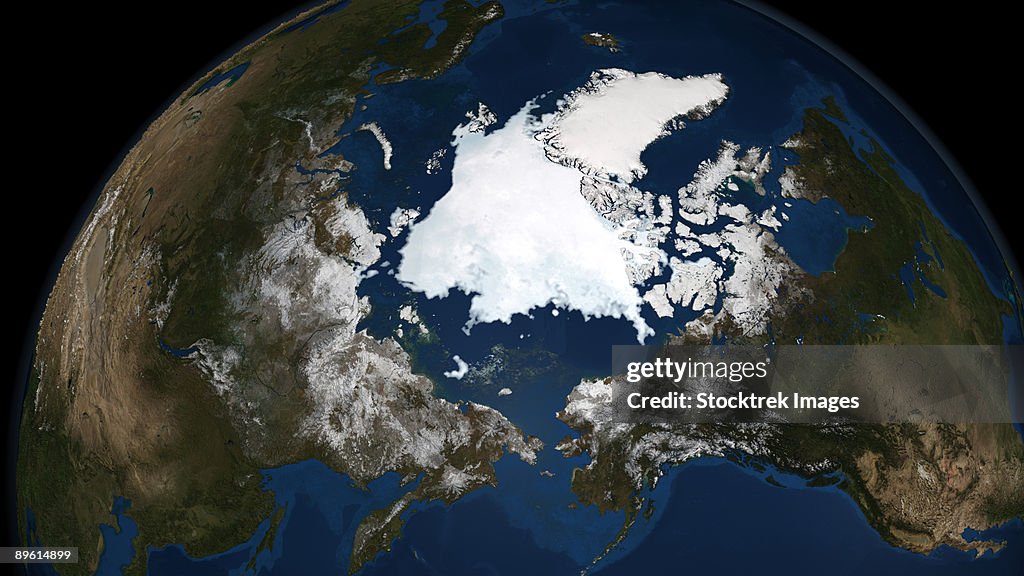 September 14, 2008 - Arctic sea ice.