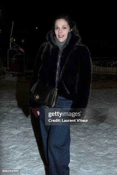 Actress Alysson Paradis Paradis attends "Les Arcs European Film Festival" on December 20, 2017 in Les Arcs, France.