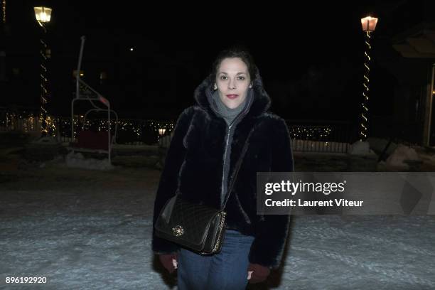 Actress Alysson Paradis Paradis attends "Les Arcs European Film Festival" on December 20, 2017 in Les Arcs, France.