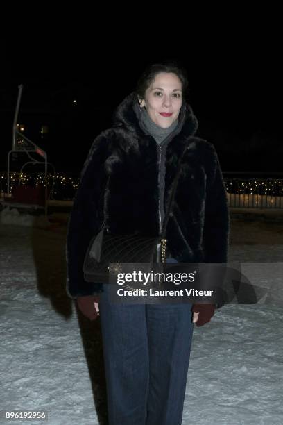 Actress Alysson Paradis Paradis attends "Les Arcs European Film Festival" on December 20, 2017 in Les Arcs, France.