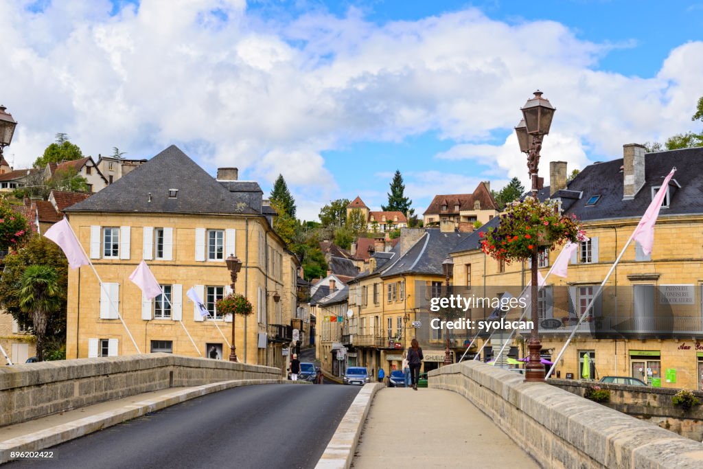 Historic village Montignac in France