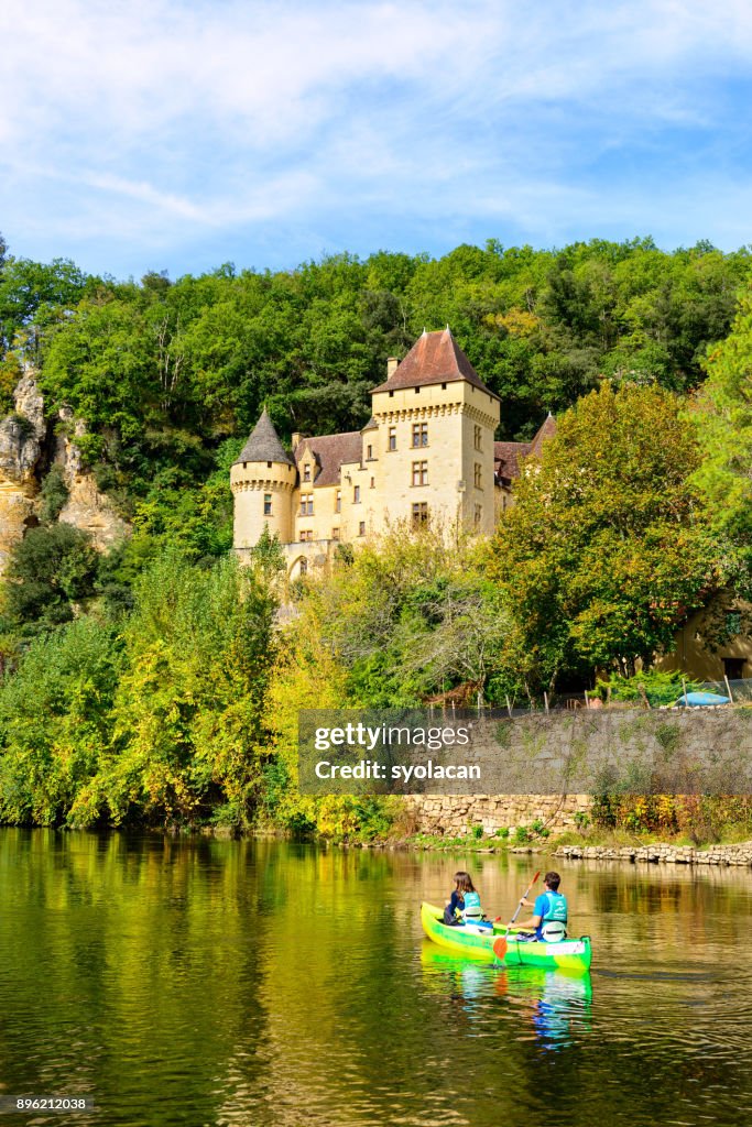 Historisches Dorf La Roque-Gageac in Frankreich