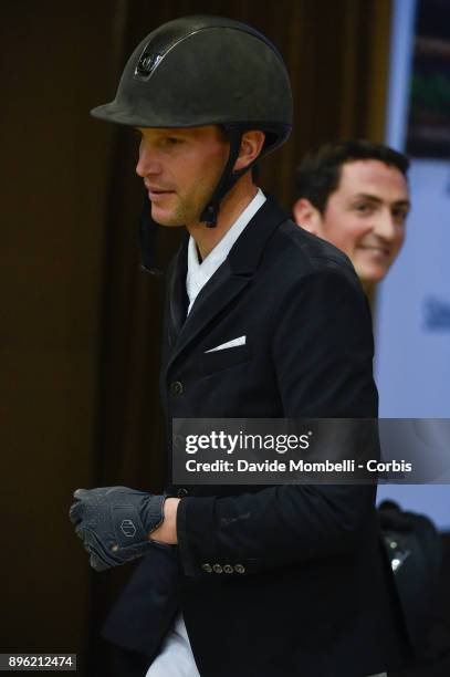 Kevin STAUT of France, Lorenzo DE LUCA of Italy, during 17th Rolex IJRC Top 10 Final. International Jumping Competition 1m 60 two rounds, 1st and 2nd...