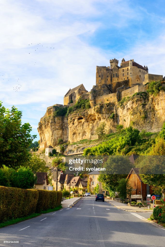 Historic village Gabarres de Beynac in France