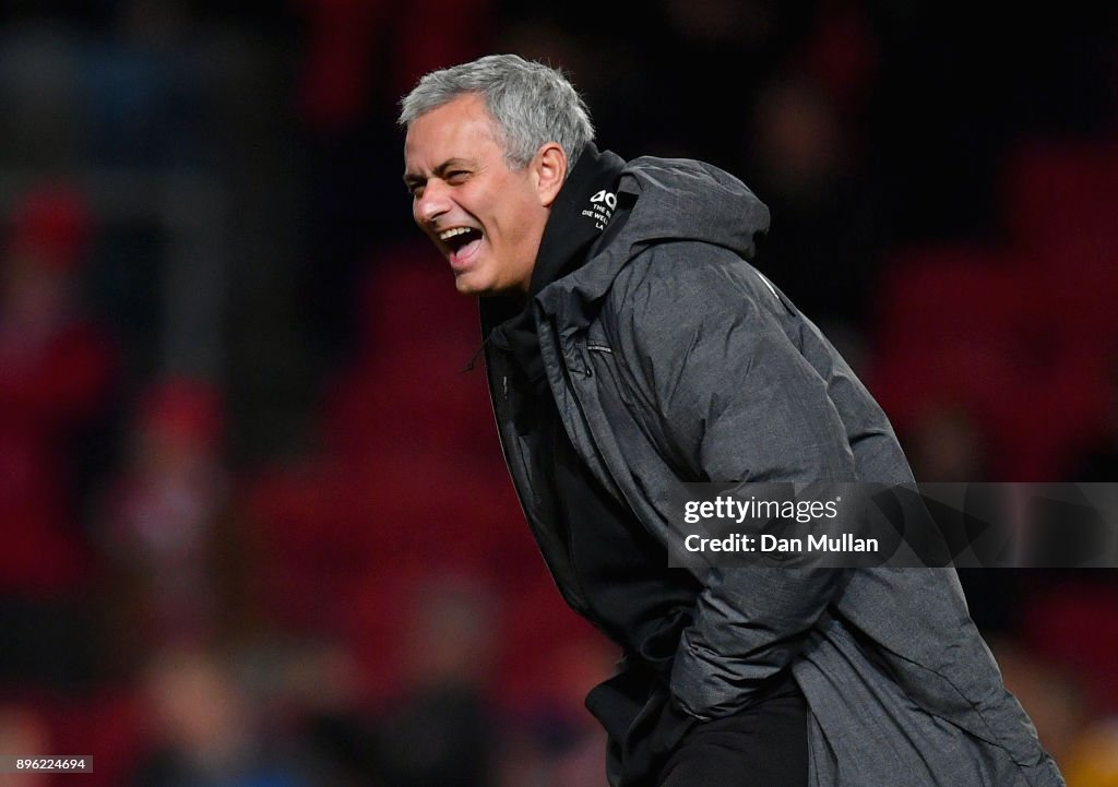 Bristol City v Manchester United - Carabao Cup Quarter-Final