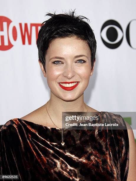 Diablo Cody arrives at the NBC and Universal's 2009 TCA Press Tour All-Star Party at the Huntington Library on August 3, 2009 in Pasadena, California.