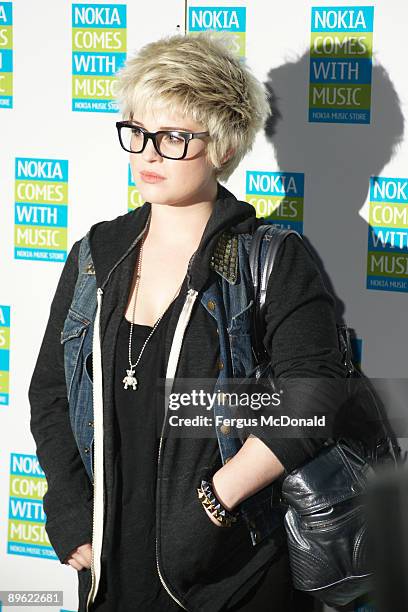 Kelly Osbourne attends the Nokia Skate Almighty launch party held at Potters Field on August 5, 2009 in London, England.