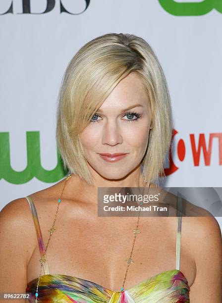 Jennie Garth arrives to the 2009 TCA Summer Tour for CBS, CW and Showtime party held at The Huntington Library on August 3, 2009 in San Marino,...
