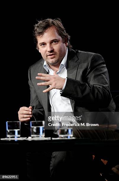 Executive producer Dan Harmon of the television show "Community" attends the NBC Network portion of the 2009 Summer Television Critics Association...