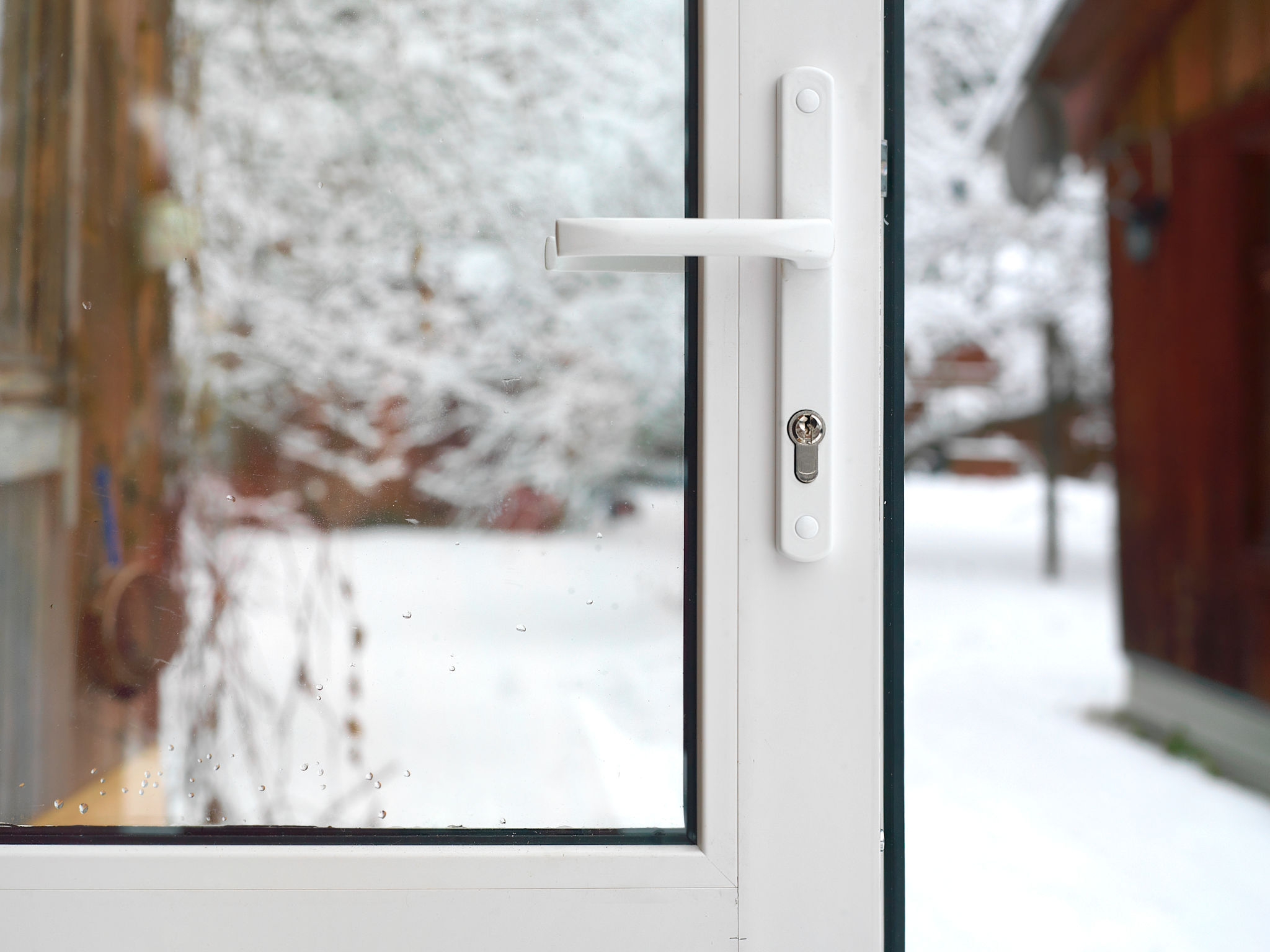 Open Door In Winter Open Door In Winter