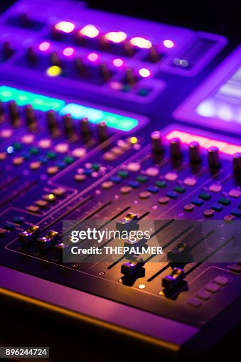 Digital sound mixing console Digital sound mixing console