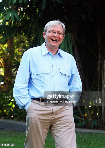 Kevin Rudd 2009 163 Pacific Islands Forum Leaders Retreat Stock Photos, High-Res ...