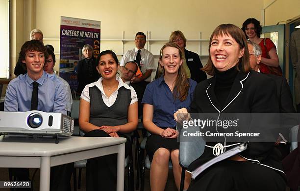 Minister for Health and Ageing Nicola Roxon visits Blacktown Hospital for a hospital tour, funding announcement for a new clinical school, and health...
