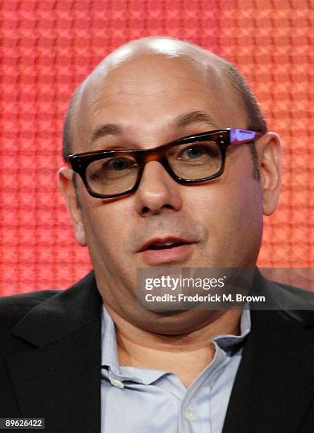 Actor Willie Garson of the television show "White Collar" speaks during the NBC Universal Network portion of the 2009 Summer Television Critics...