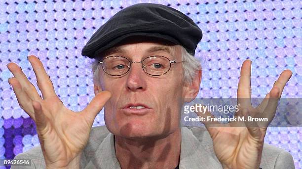Actor Matt Frewer of the television show "Alice" speaks during the NBC Universal Network portion of the 2009 Summer Television Critics Association...