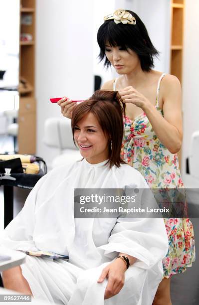 Samaire Armstrong sighting at Gavert Atelier Beverly Hills on August 5, 2009 in Los Angeles, California.