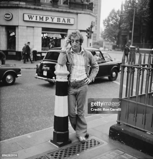 British comedian and writer Marty Feldman , London, UK, 20th July 1971.