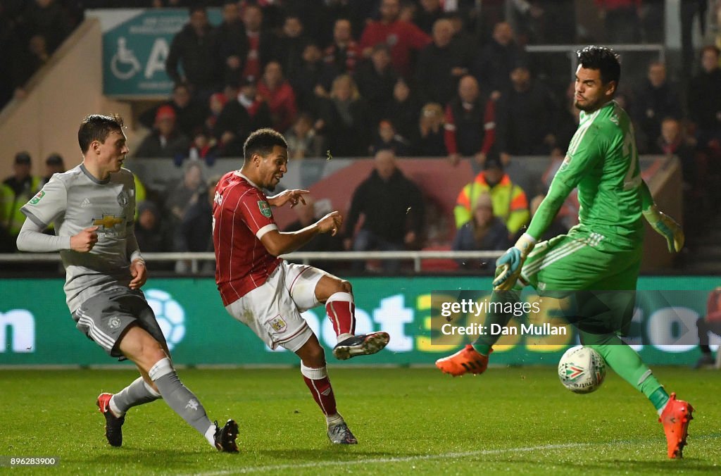 Bristol City v Manchester United - Carabao Cup Quarter-Final