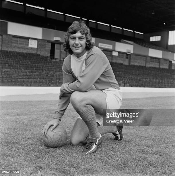 British soccer player and forward Trevor Francis of Birmingham City FC, UK, 10th August 1971.