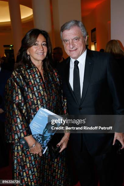 Of Dior Sidney Toledano and his wife Katia attend the Gala evening of the Pasteur-Weizmann Council in Tribute to Simone Veil at Salle Pleyel on...