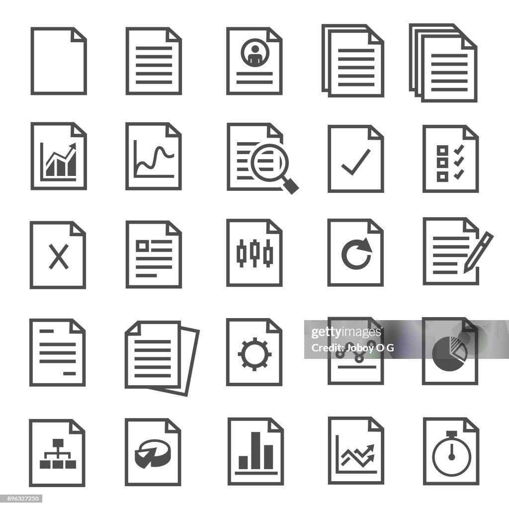 Document icons