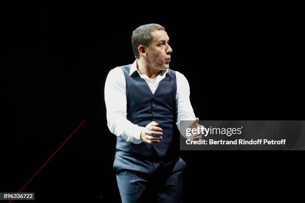 Dany Boon performs during the "Dany de Boon Des Hauts-De-France" Show at L'Olympia on December 18, 2017 in Paris, France.