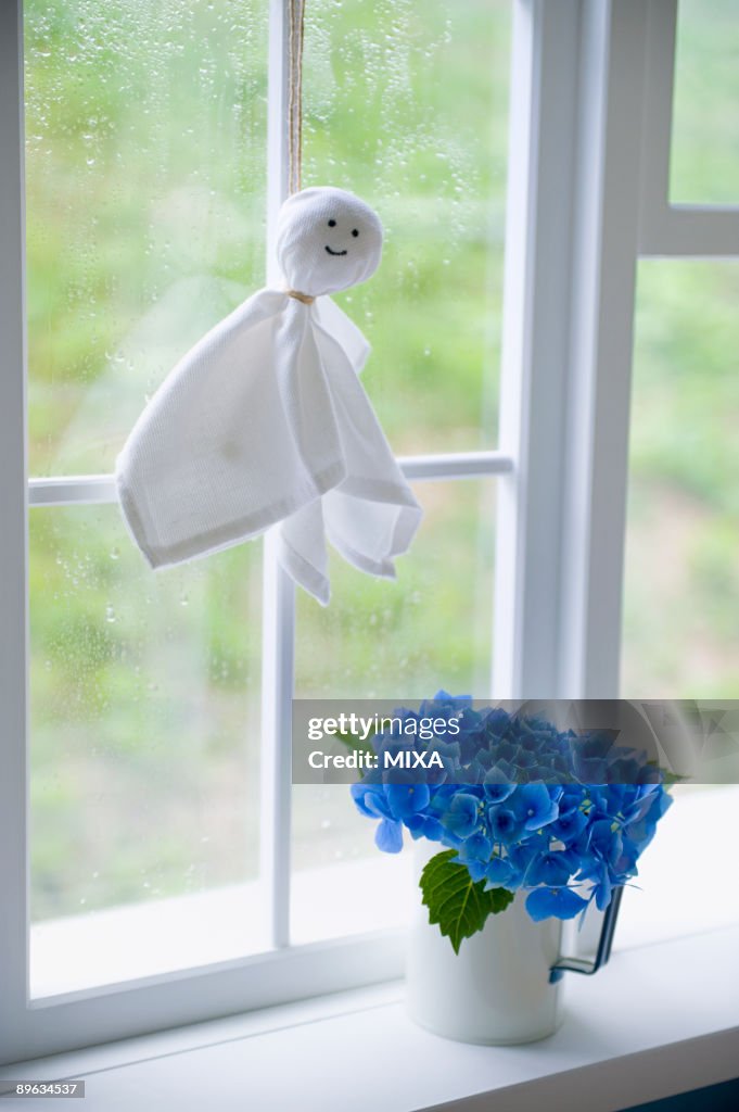 Paper doll for fine weather