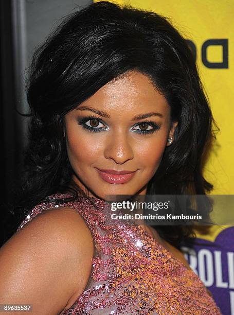 Pooja Kumar attends the premiere of "Bollywood Hero" at the Rubin Museum of Art on August 4, 2009 in New York City.