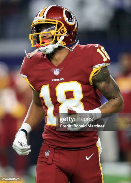 Josh Doctson of the Washington Redskins at AT&T Stadium on November 30, 2017 in Arlington, Texas.