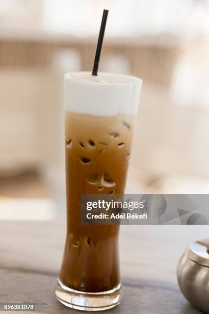 freddo cappuccino - freddo stock pictures, royalty-free photos & images