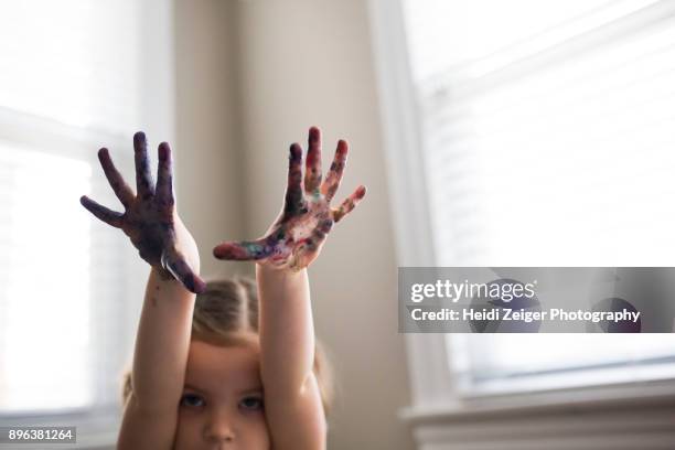Hand Mess Kids Messy Hand Photos and Premium High Res Pictures - Getty Images