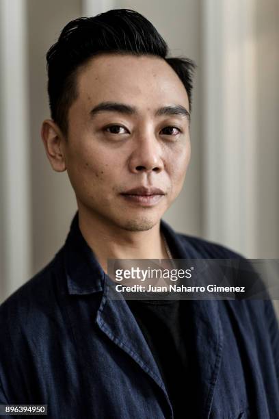 Actor Liu Zhengkai poses during a portrait session at Maria Cristina Hotel during 65th San Sebastian International Film Festival on September 27,...