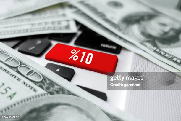 %10 discount button - 10 percent stock pictures, royalty-free photos & images