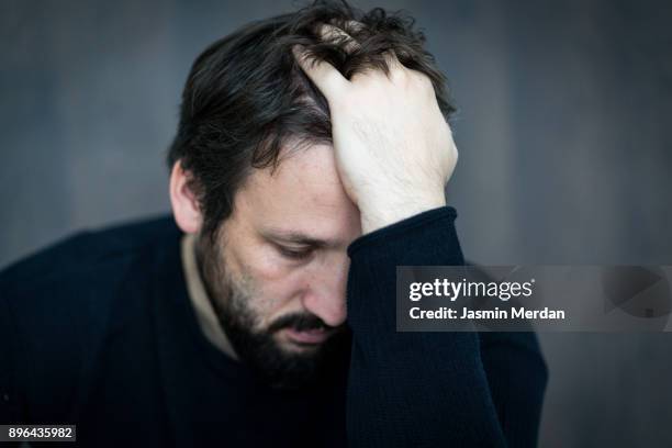 portrait of man - moustache isolated stock pictures, royalty-free photos & images