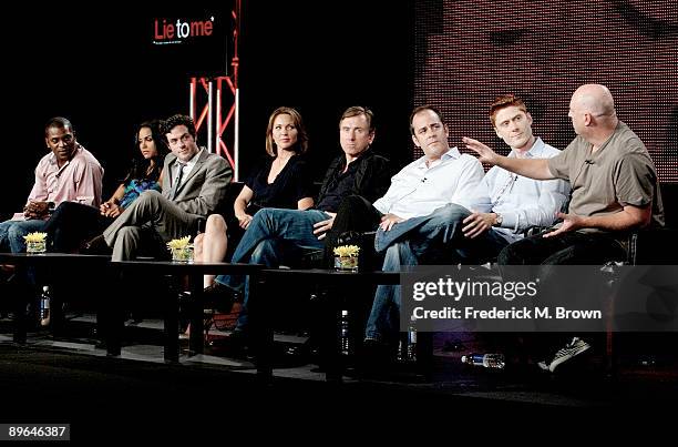 Actor Mekhi Phifer, actress Monica Reymund, actor Brendan Hines, actress Kelli Williams, actor Tim Roth, executive producer David Nevins,...