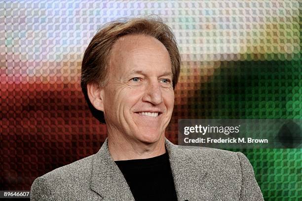 Executive producer Brad Kern of the television show "Human Target" speaks during the Fox Network portion of the 2009 Summer Television Critics...