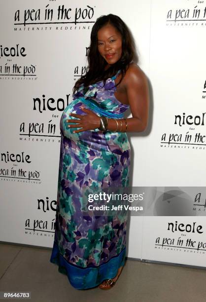 Actress Golden Brooks attends A Pea in the Pod launch party for the Nicole Richie maternity collection held at A Pea In The Pod on August 6, 2009 in...