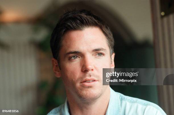 Actor Nicolas Lea who played Alex Krycek in the television series The X-Files , 21st June 1996.