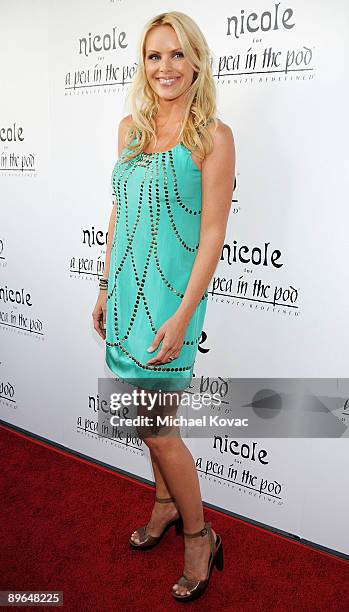 Actress Gena Lee Nolin arrives at "A Pea In The Pod hosts Nicole Richie's New Maternity Line Launch Party" at 'A Pea In The Pod' on August 6, 2009 in...