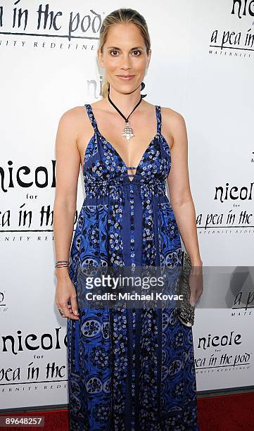 Actress Maxine Bahns arrives at "A Pea In The Pod hosts Nicole Richie's New Maternity Line Launch Party" at 'A Pea In The Pod' on August 6, 2009 in...
