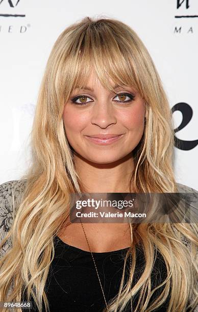 Designer Nicole Richie arrives at A Pea In The Pod Presents Nicole Richie's "Nicole" Collection on August 6, 2009 in Beverly Hills, California.