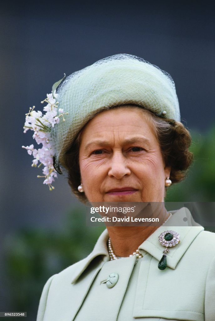 Queen Elizabeth II in Windsor, Canada