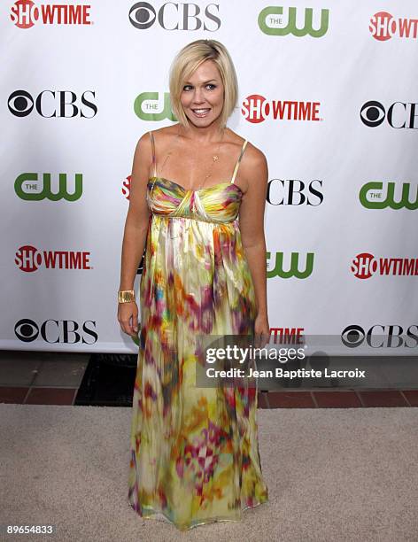 Jennie Garth arrives at the NBC and Universal's 2009 TCA Press Tour All-Star Party at the Huntington Library on August 3, 2009 in Pasadena,...