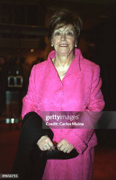 Las Palmas de Gran Canarias, Canary Islands. Spain. VI International Film Festival . Portrait of Maria Galiana, actress.