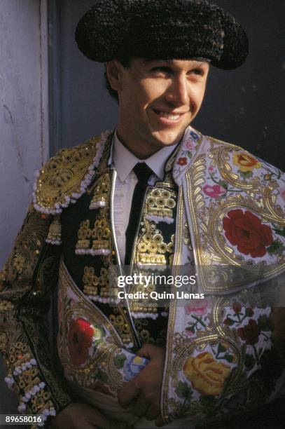 Jose Miguel Arroyo ´Joselito´, bullfighter Dressed with the ´traje de luces´