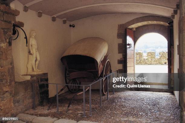 Gala-Dali ´s castle Entrance to Gala-Dali ´s castle, Pubol, Gerona province