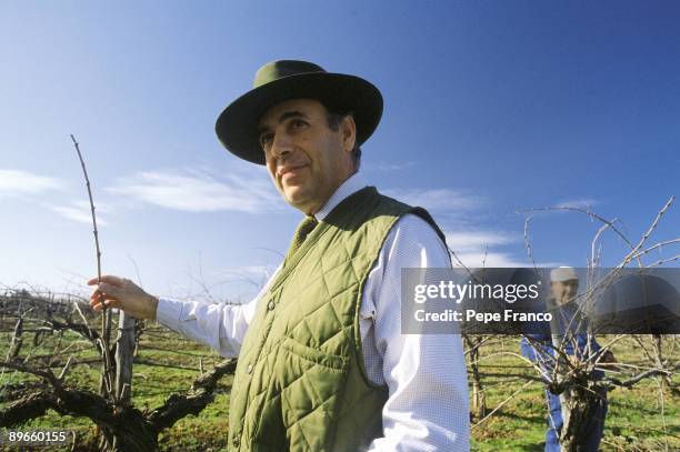 Carlos Falco, marquis of Grinon In his property ´Casa de Vacas´ in Toledo