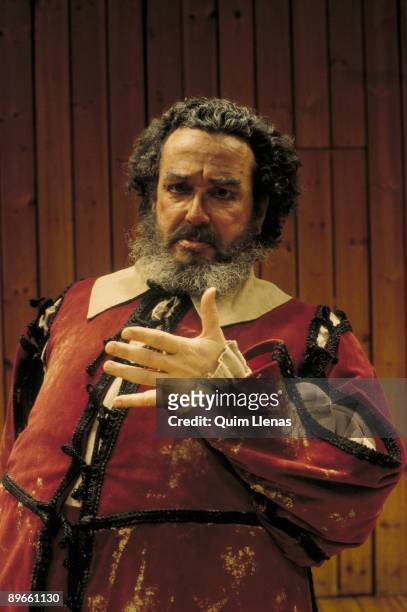 Ferran Rane in ´The Merry Wives of Windsor´ The actor playing Falstaff in a performance of Shakespeare´s comedy