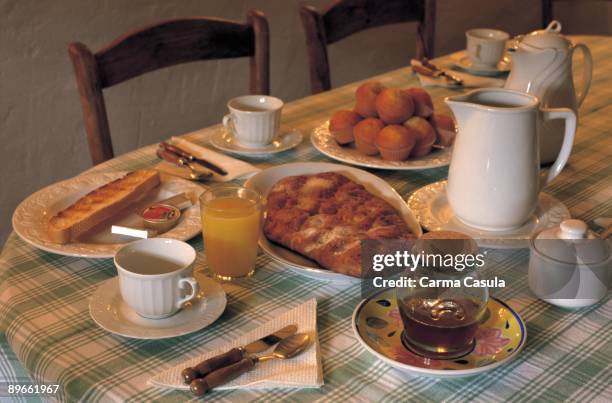 Breakfast Breakfast for three people