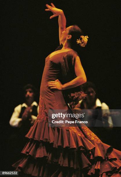 Cristina Hoyos, flamenco dancer Performance of the play ´Yerma´ by Federico Garcia Lorca